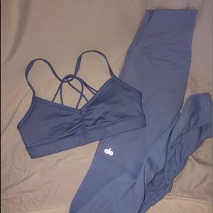 Alo Yoga Bra and Leggings Set